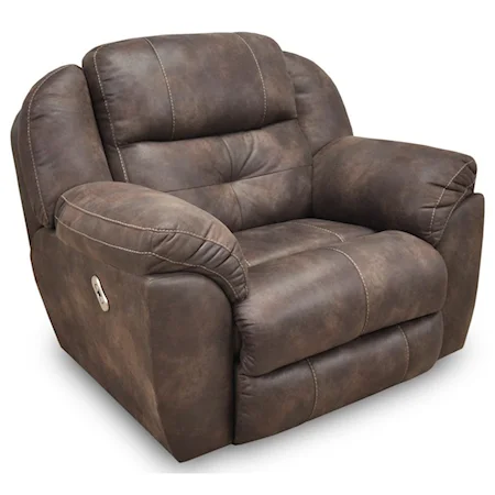 Power Recline Chair and a Half with Power Adj Headrest and USB Port